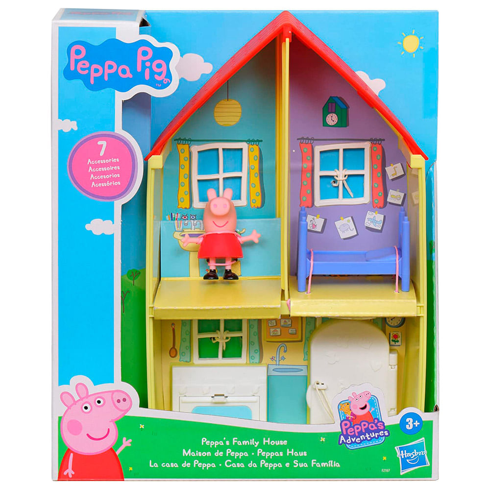 La Casa de Juguete de Peppa Pig HD# Unboxing Casa Peppa Pig 