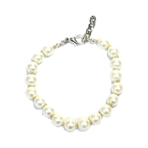 Pulsera perlas menta