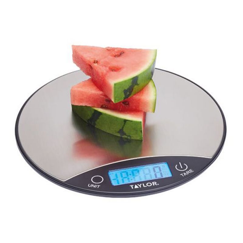 Balanza digital para alimentos negra/plata 5kg