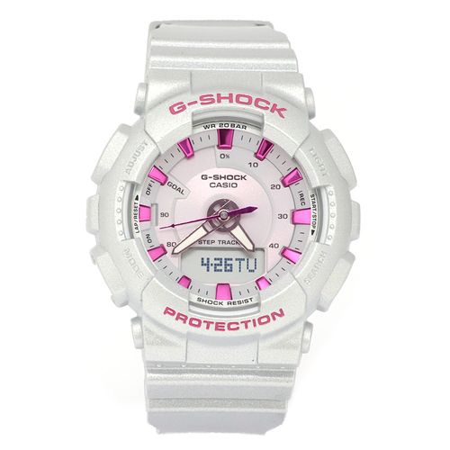 Reloj Casio G-Shock análogo/digital resina blanco para mujer