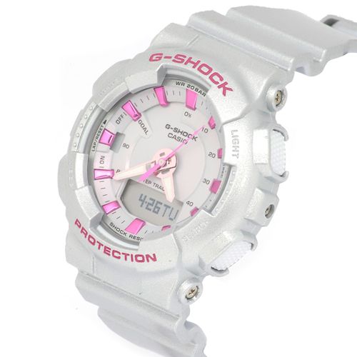 Reloj Casio G-Shock análogo/digital resina blanco para mujer