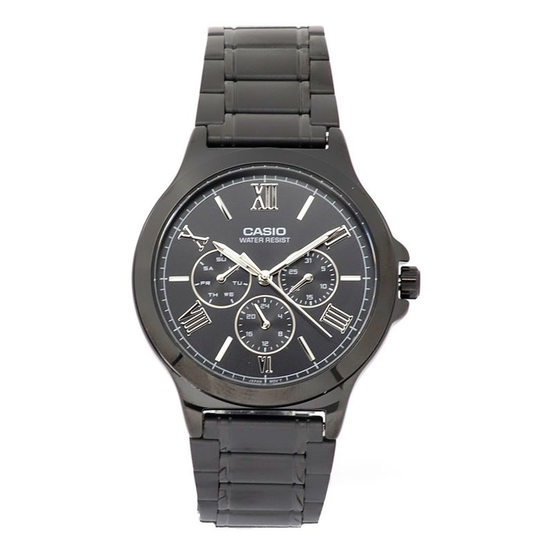 Casio metalico negro hotsell