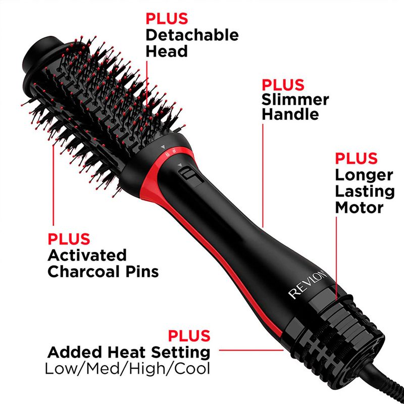 Cepillo revlon onestep plus negro Siman Nicaragua