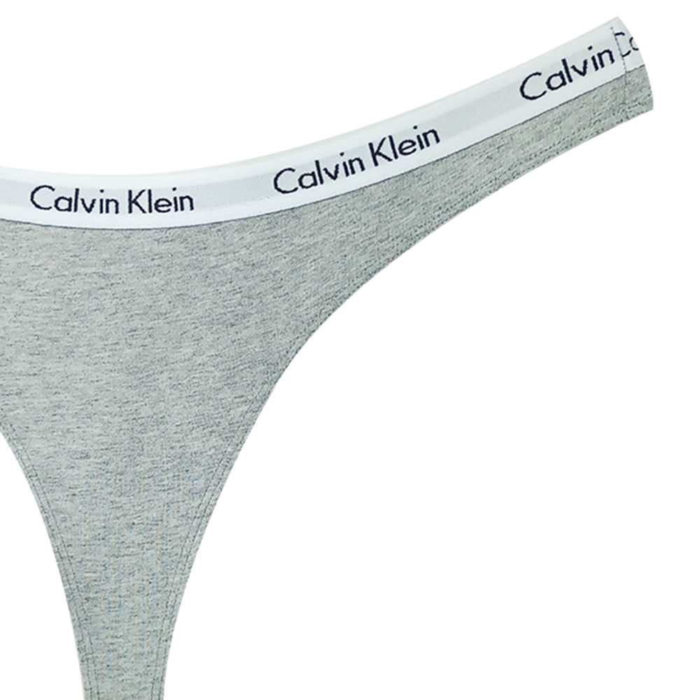 Tanga gris Calvin Klein para dama