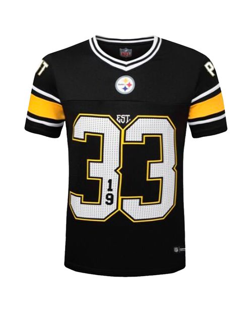Camiseta deportiva steelers negra