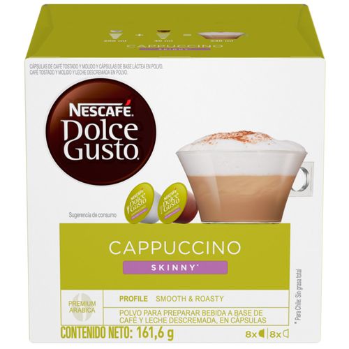 NESCAFÉ Dolce Gusto Cappuccino Skinny Caja 16 Cápsulas