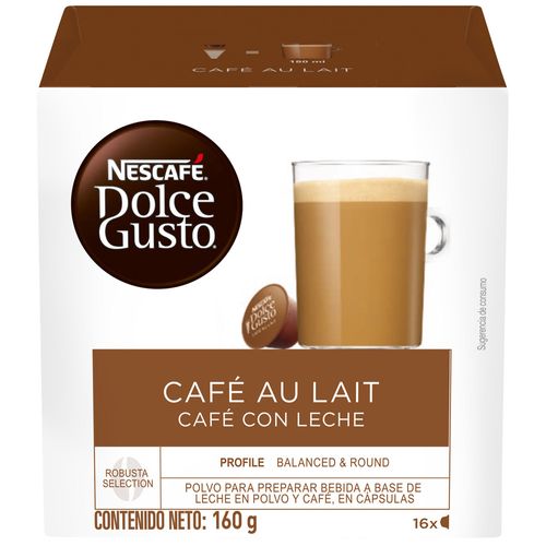 NESCAFÉ Dolce Gusto Cafe Au Lait Caja 16 Cápsulas