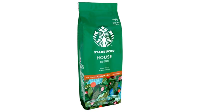 STARBUCKS House Blend Tueste Medio Café Molido Bolsa 250g