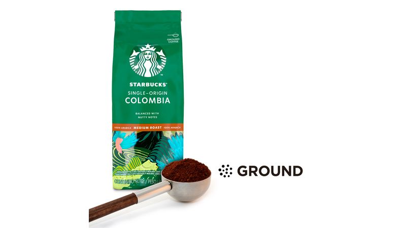 STARBUCKS Colombia Tueste Medio Café Molido Bolsa 250g