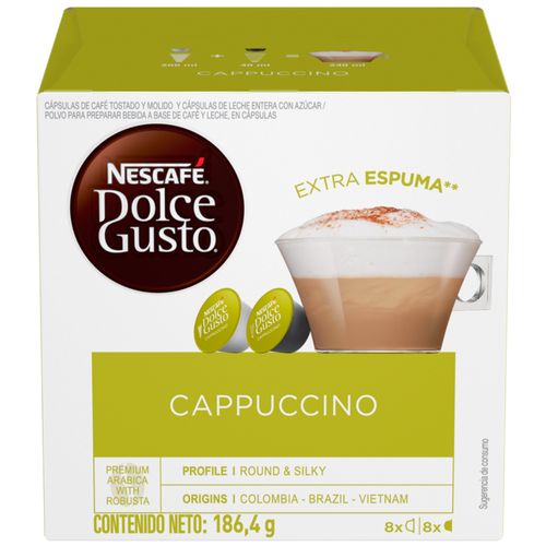 NESCAFÉ Dolce Gusto Cappuccino Caja 16 Cápsulas
