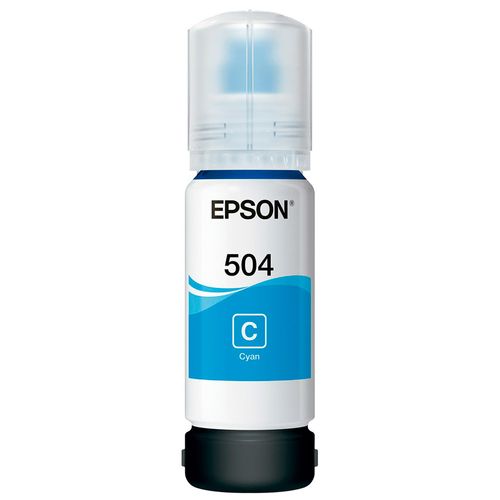 Tinta para impresora epson ink t504220-al l4150 l4160 cyan