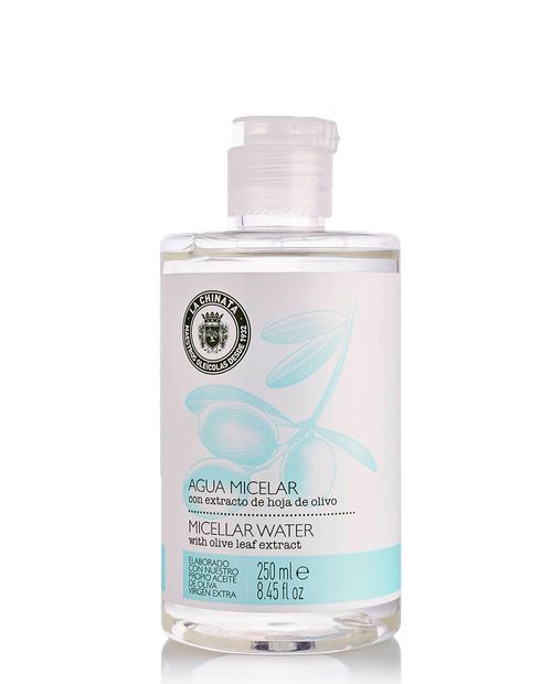 Agua Micelar con extracto de hojas de olivo 250ml