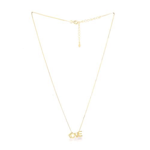 Cadena con dije de plata en caja