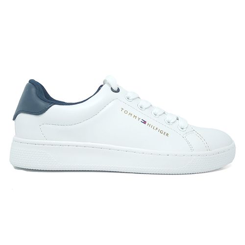 Zapato deportivo casual Tommy Hilfiger blanco para mujer