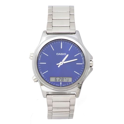 Reloj Casio vip análogo metálico plateado para hombre