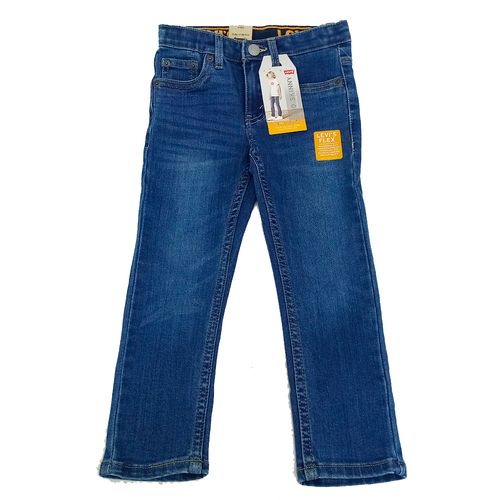 Jeans azul lavado para niño