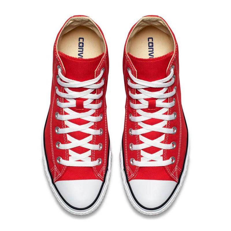 Zapato casual Converse Chuck Taylor All Star rojo para mujer