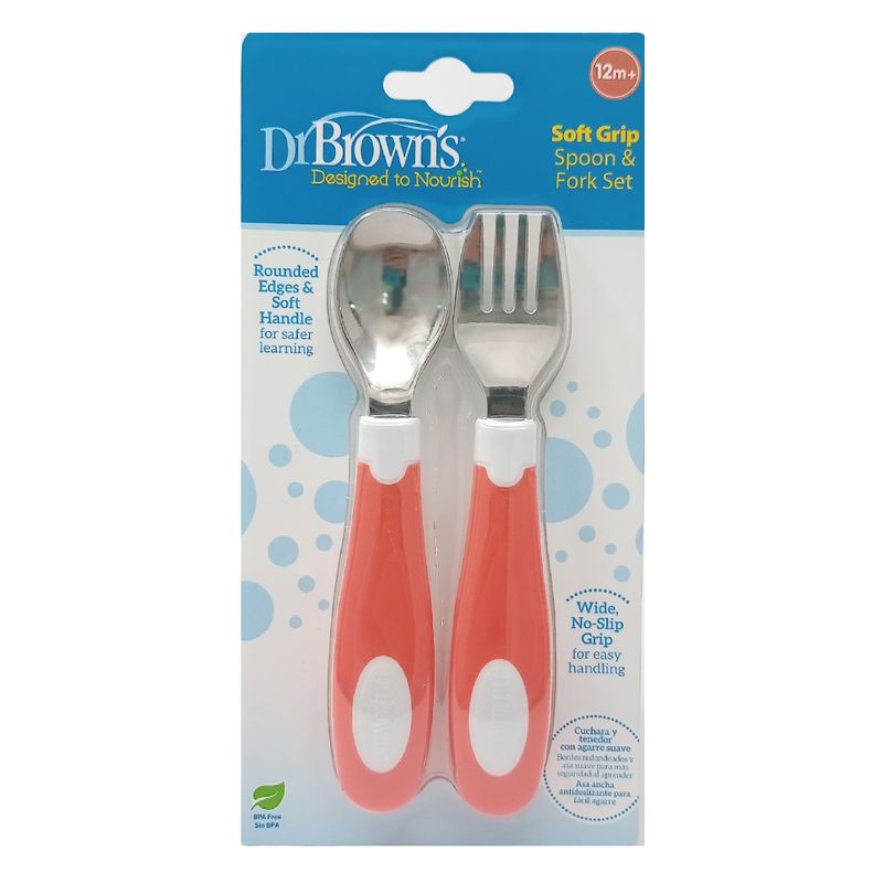 Juego de 10 cucharas de destete y tenedores LED para bebés, cucharas de  silicona para bebés, primeros utensilios de entrenamiento para bebés