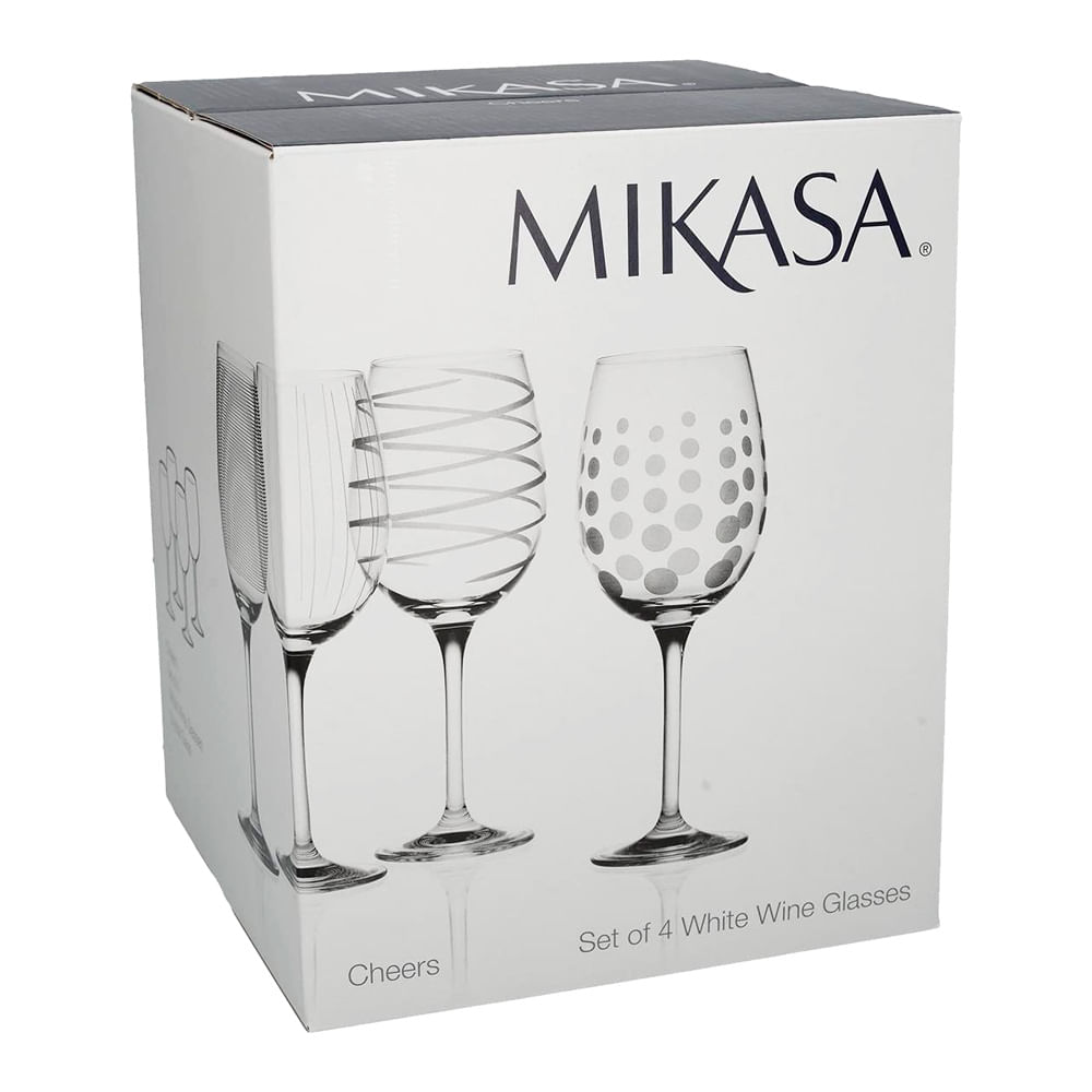 Set de 6 Copas para Vino Blanco 400 ml Cheers