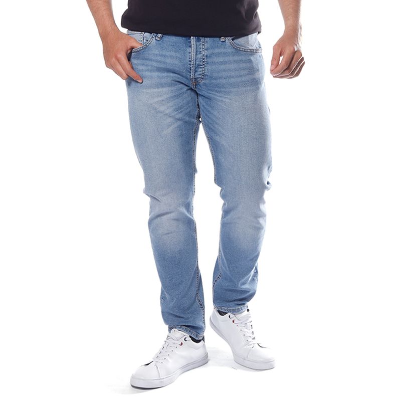 Inmundicia excitación En particular Jeans celeste slim para hombre