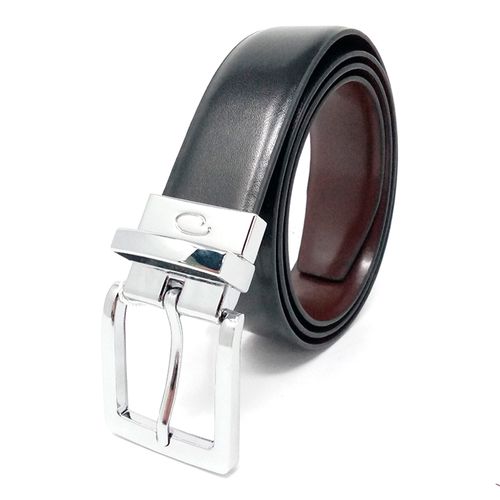 Cinturón reversible negro y café para hombre