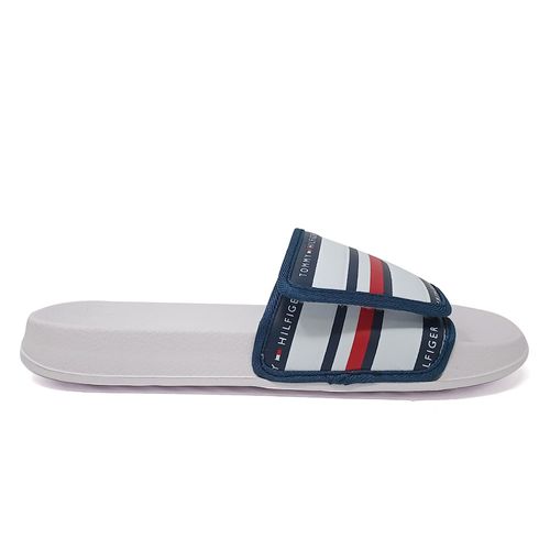 Sandalia de playa Tommy Hilfiger color blanco para niño