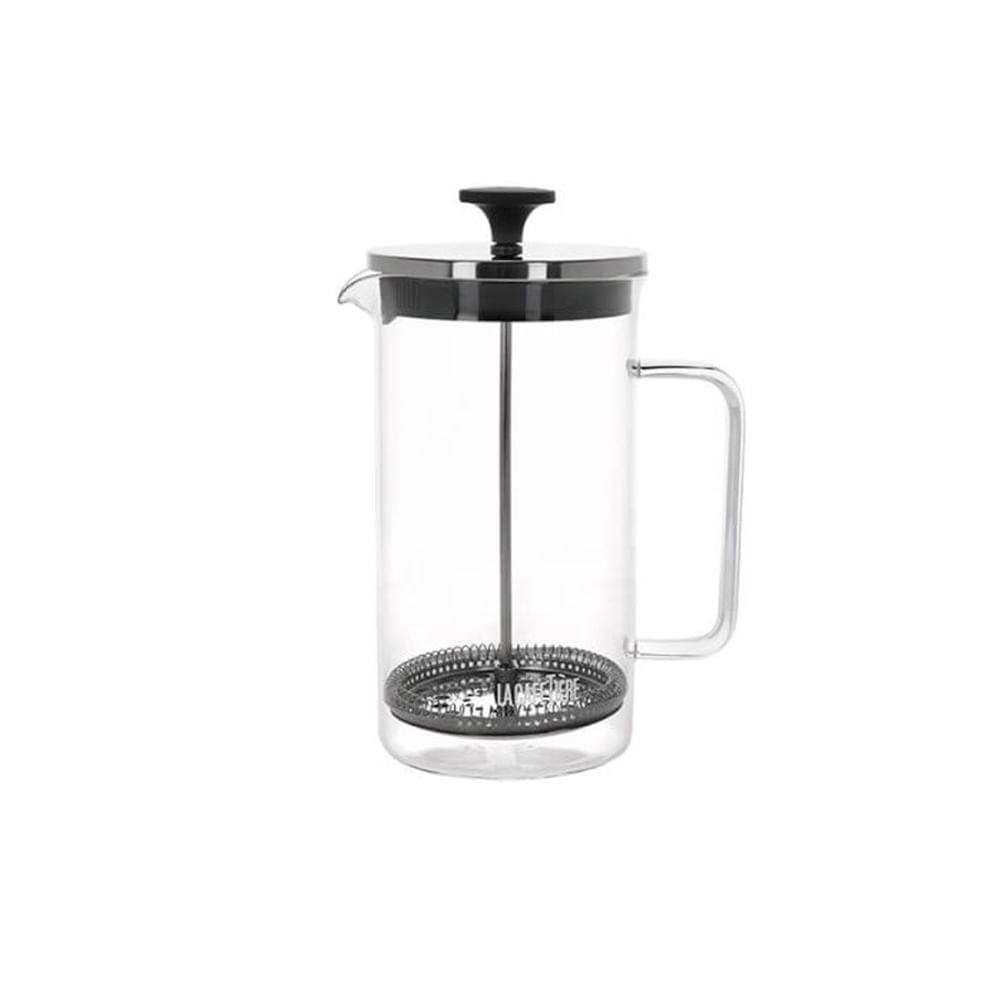 SterlingPro Cafetera de prensa francesa, prensa de café grande de doble  pared con 2 filtros gratis, café sin gránulos, elegante accesorio de cocina