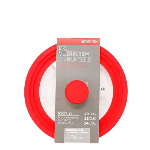Tapas de vidrio con silicona