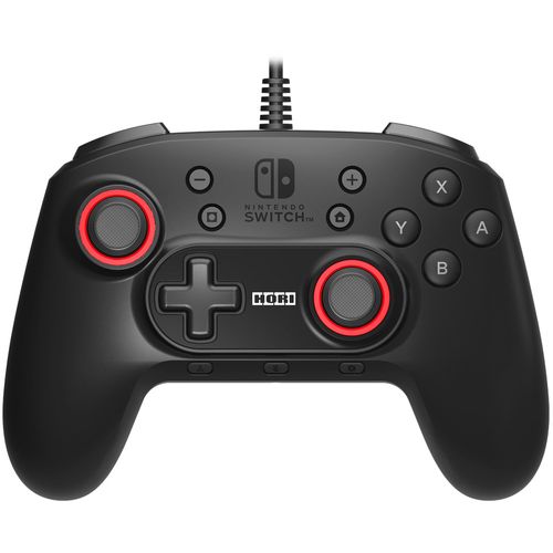 Control horipad nintendo switch negro - rojo