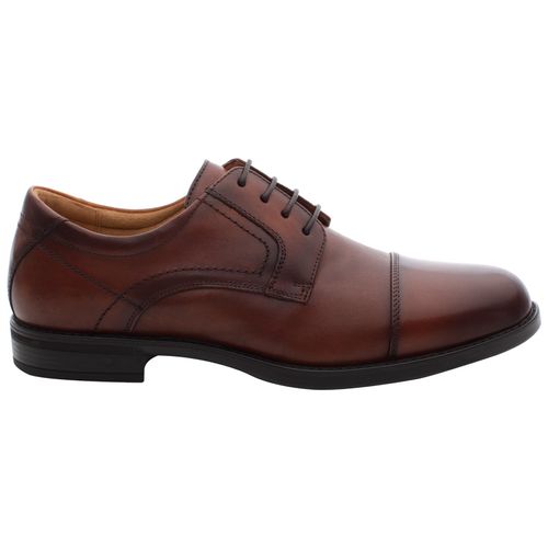 Zapato Oxford formal Florsheim color cognac para hombre
