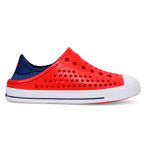 Zapato casual Skechers rojo para niño