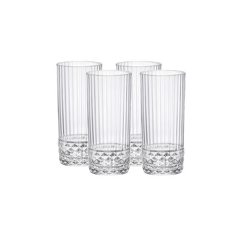 Set de 6 Vasos en Vidrio Grabado Diamante – KWdeColombia