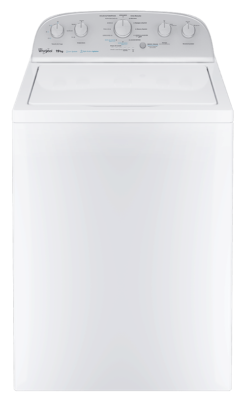 Lavadora Whirlpool carga superior 19 KG // 7MWTW1904DM