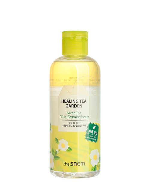 Healing Tea Garden Aceite de té verde en agua limpiadora 300 ml