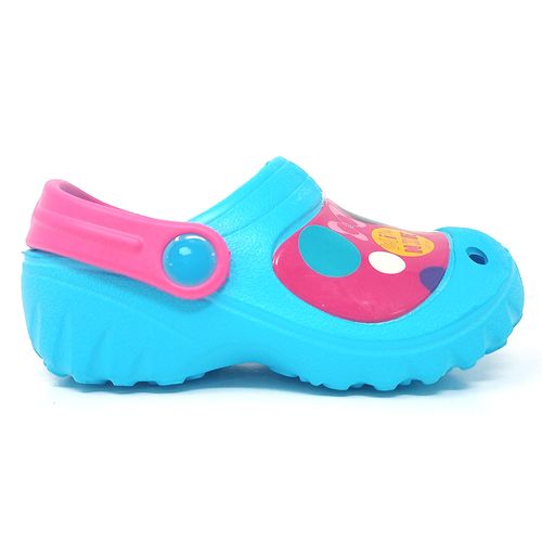 Sandalia casual Disney celeste para niña bebé-Surtido