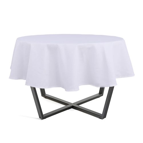 Mantel redondo para 6 personas