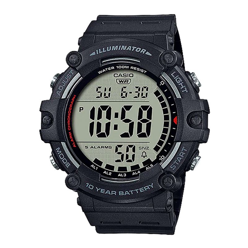 Reloj Casio digital resina negro para hombre Siman Costa Rica