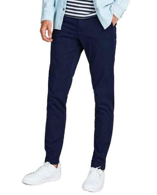 Pantalón chino navy para hombre