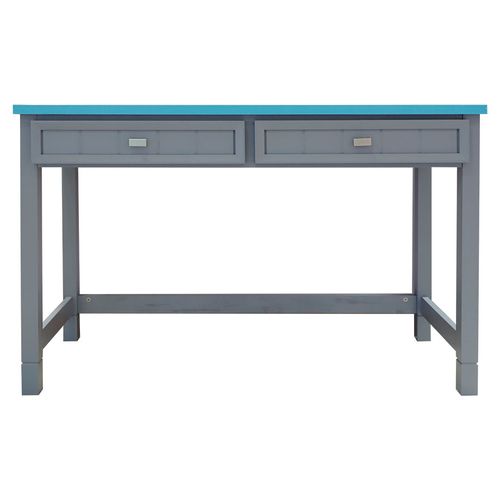 Escritorio aqua/gris/ Luna