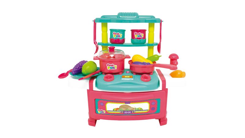 Cook Fun Set Juego Cocina 39 Piezas C/Sonido