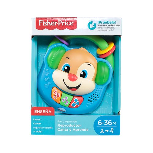 Fisher-Price Juguete para Bebés Reproductor Canta y Aprende