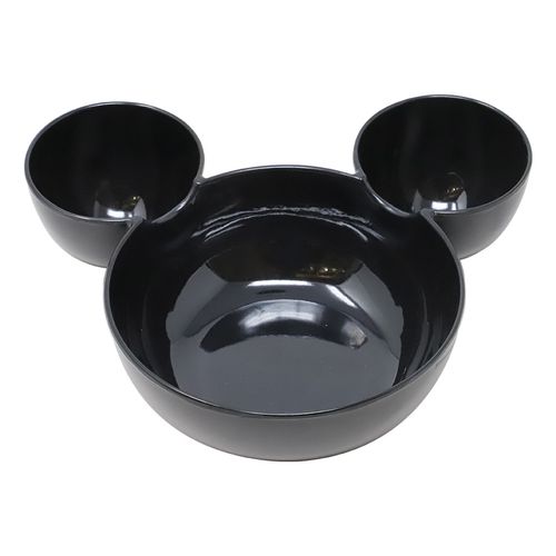 Cuenco negro de Mickey Mouse