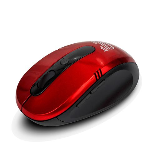 Mouse inalámbrico klip xtreme rojo
