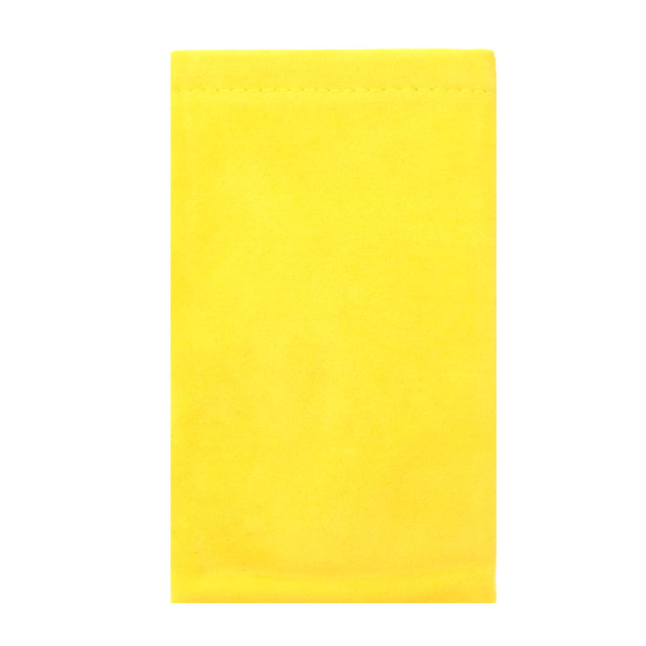 Estuche de tela para aro oftálmico amarillo