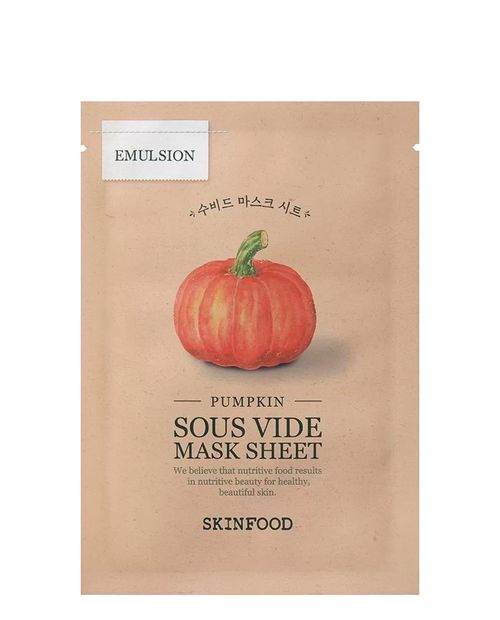 Pumpkin Sous Vide Mask Sheet
