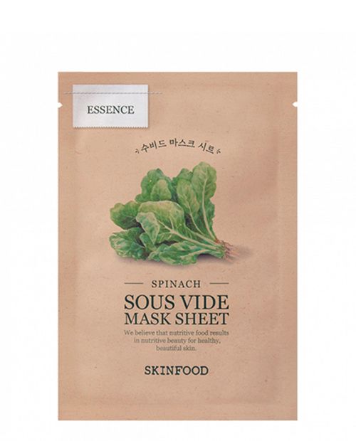 Spinach Sous Vide Mask Sheet