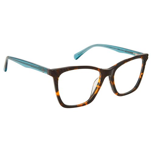 Aro completo para mujer de acetato tortoise/cloud