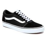 Tenis casual vans ward negro blanco para nino Siman El Salvador