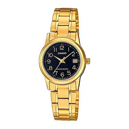 Reloj Casio análogo metal dorado para mujer