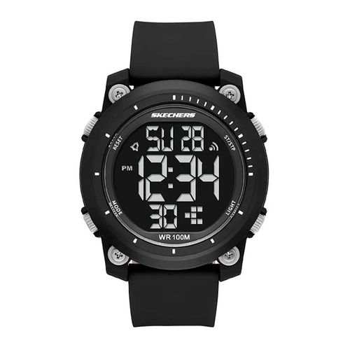 Reloj Skechers digital silicón negro para hombre
